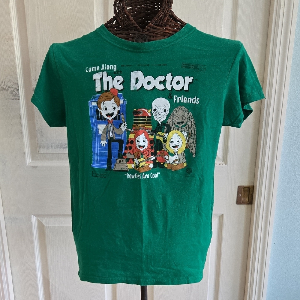 Tee Fury Green Adult T-Shirt with The Doctors & Friends Fun Graphic